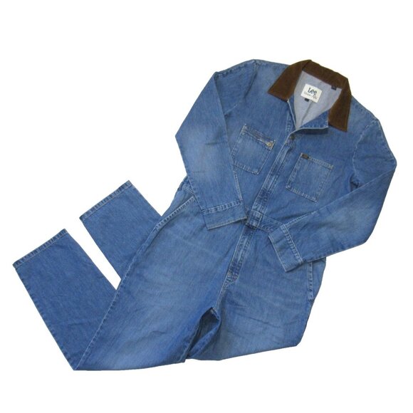 NWT Lee Union-Alls in The Thrill Corduroy Collar Relaxed...